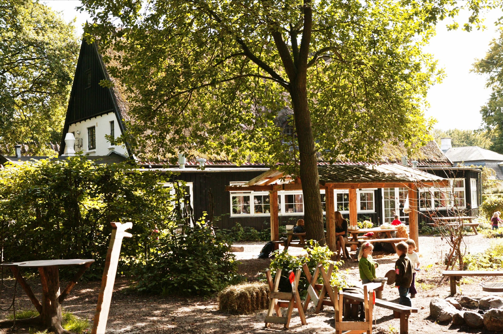 Børneøen Bonsai hus set udefra