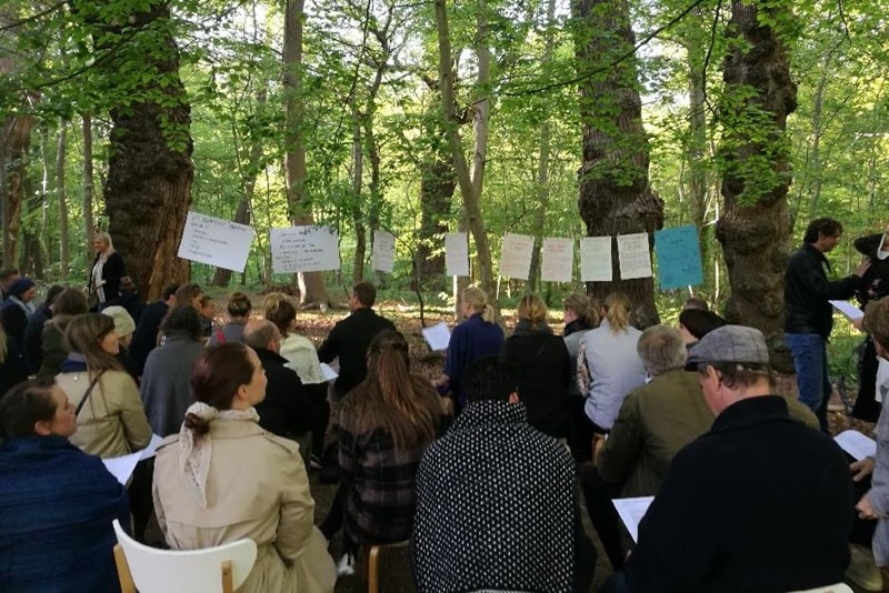 Bonsai Institute læreplaner, mennesker i skoven
